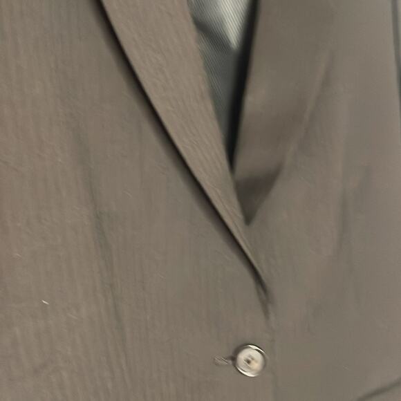 Louis collections custom black pin strip blazer - Picture 4 of 7